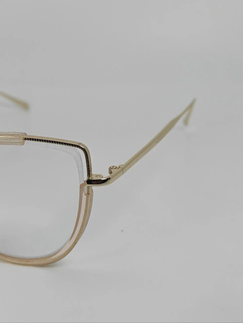 Koyo. Gold Rim Cat-Eye Glasses - Women's Fashion Accessory